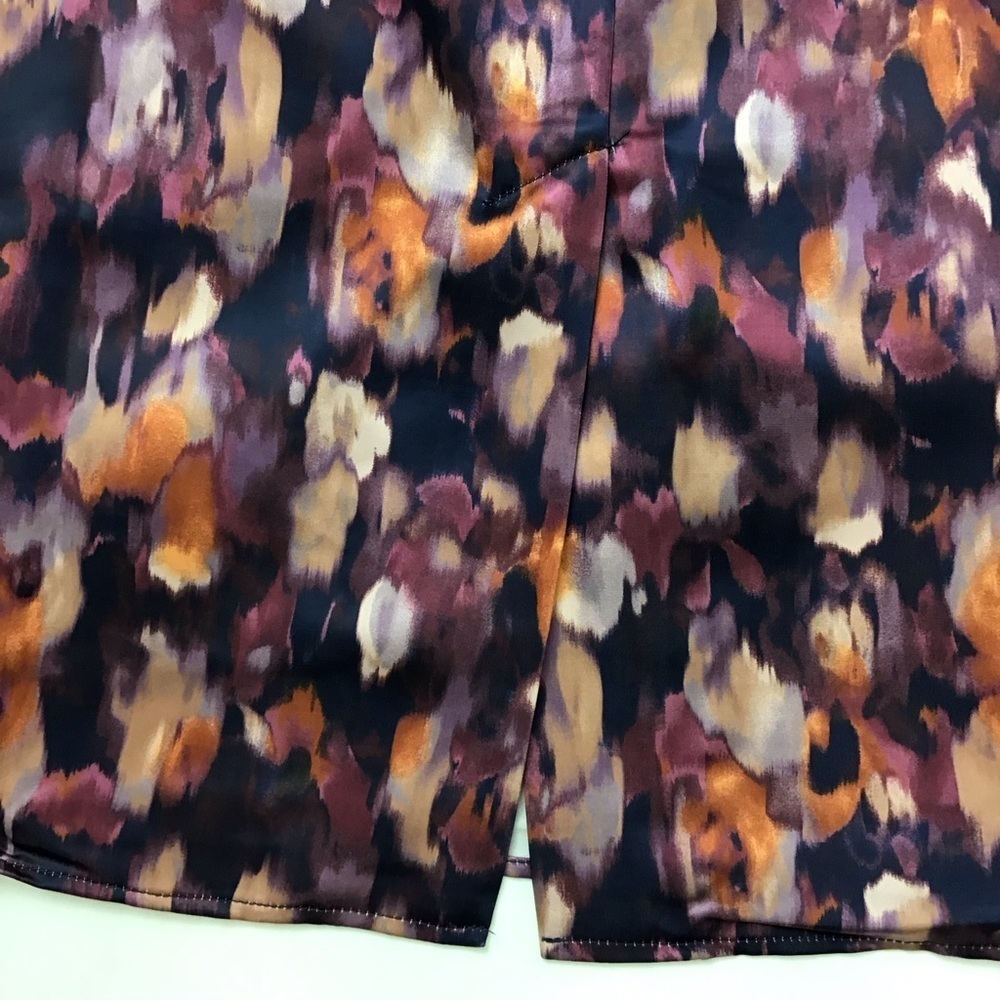 Jason Wu Watercolor Satin Maxi Dress | Small - Picture 6 of 14